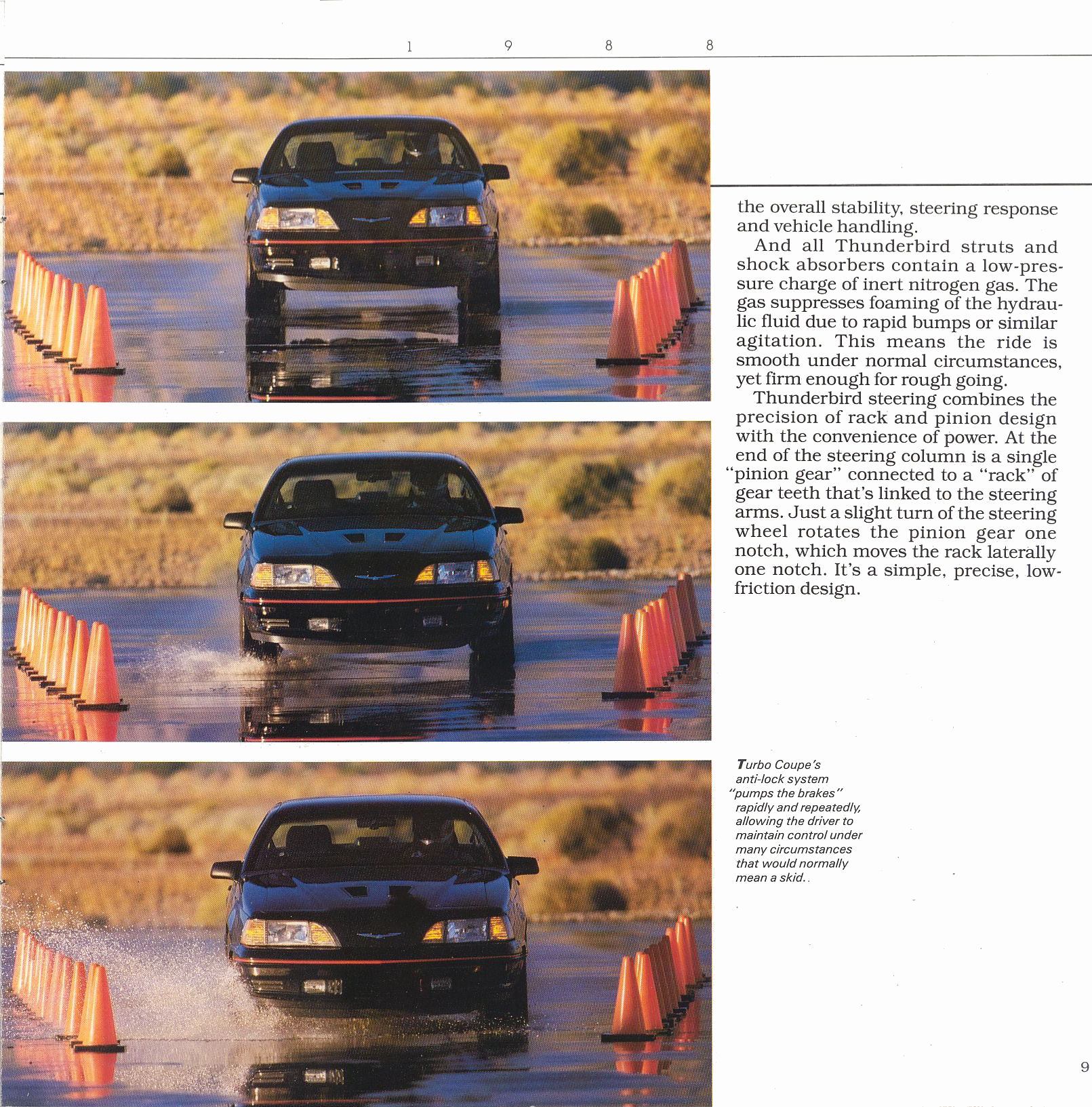 1988 Ford Thunderbird brochure
